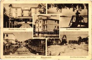Balaton - 11 db régi képeslap 2 modern lappal / 11 pre-1945 postcards with 2 modern postcards