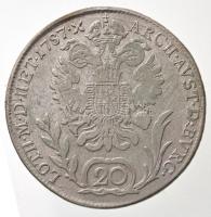1787B 20kr Ag "II. József" (6,4g) T:2-
Hungary 1787B 20 Kreuzer Ag "Joseph II" ...