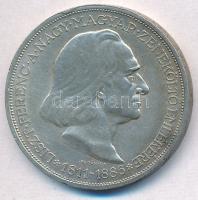 1936. 2P Ag "Liszt Ferenc" T:2 patina, ph.  Adamo P7.3