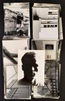 cca 1960 Vintage fotók tétele, 99 db különféle témákat, műfajokat  ábrázoló vintage nagyítások, egy ...