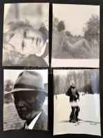 cca 1960 Vintage fotók tétele, 99 db különféle témákat, műfajokat  ábrázoló vintage nagyítások, egy ...