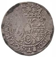 Erdélyi Fejedelemség 1673. Kettősgaras Ag "Apafi Mihály" (2,92g) T:2-  Principality of Tra...