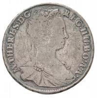 1744KB 15kr Ag Mária Terézia Körmöcbánya (6,13g) T:2- Huszár: 1711., Unger III.: 1245.