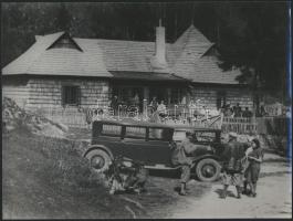 cca 1940 Matheisel József (1908-1961) rozsnyóbányai fotóművész 2 db vintage alkotása, egyik felirato...