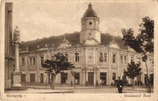 Gyöngyös, Gazdasági Bank (kopott sarkak / worn corners)