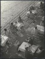 cca 1955 Dezső Pál (?-?) kecskeméti fotóművész 2 db vintage alkotása, az egyik jelzett, 24x18 cm és ...