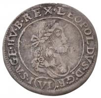 1672K-B 6kr Ag "I. Lipót" (2,95g) T:2,2-
Hungary 1672K-B 6 Kreuzer Ag "Leopold I&quo...