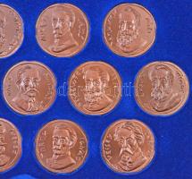 ifj. Szlávics László (1959-) 1987. "Aradi vértanúk I.-XIII." vörösréz sorozat az aradi vér...