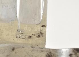 cca 1900-1926 OEWG Mannlicher szurony, saját tokjában, jelzett, jó állapotban, pengehossz: 25 cm, te...