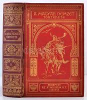 Marczali Henrik: Magyarország története az Árpádok korában. (1038-1301). A Magyar Nemzet Története II. kötet. Szerk.: Szilágyi Sándor. Bp., 1896, Athenaeum Irodalmi és Nyomdai Rt. Kiadói aranyozott egészvászon-kötés, sérült gerinccel, kissé foltos hátsó borítóval, aláhúzásokkal, kiemelésekkel.