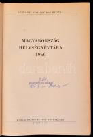 Magyarország helységnévtára 1956. Bp., 1956, KSH. Vászonkötésben, jó állapotban