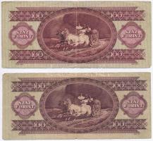 1949. 100Ft (4x) T:III,III-