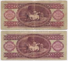 1949. 100Ft (4x) T:III,III-