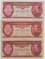 1949-1989. 100Ft (7xklf) T:II-III-