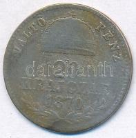 1870FGY 20kr Ag "Váltó Pénz" T:3
Adamo M11.1
