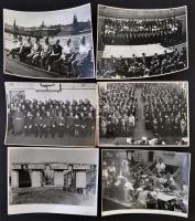 cca 1960 Tiszavölgyi József (1909-?) pecséttel jelzett vintage felvételei, 13 db fotó, 13x18 cm és 16x11 cm között