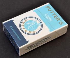 1 doboz Putters Light kanadai cigaretta, bontatlan csomagolásban