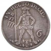 Német Államok / Brunswick-Luneburg-Calenberg-Hannover 1710. 6 Mariengroschen Ag (3,2g) T:2 enyhén hu...