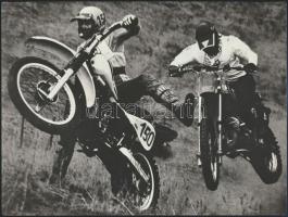 cca 1973 Gebhardt György (1910-1993) hagyatékából 3 db vintage fotóművészeti alkotás, kettő jelzett,...