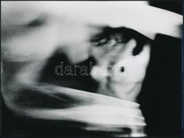 cca 1976 Kísérleti akt tanulmányok, 3 db vintage fotóművészeti alkotás, 24x18 cm