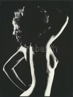cca 1973 Finom női dolgok, szolidan erotikus képek, 3 db jelzés nélküli vintage fotó, 24x18 cm