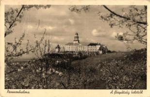 Pannonhalma, Főapátság keletről (Rb)