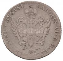 Német Államok / Hamburg 1738IHL 8Sch Ag (5,22g) T:2- German States / Hamburg 1738IHL 8 Schilling Ag (5,22g) C:VF Krause KM#392