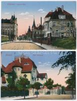 Olomouc, Olmütz - 2 db régi városképes lap / 2 pre-1945 town-view postcards