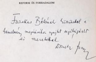 Donáth Ferenc: Reform és forradalom. Bp., 1977, Akadémiai Kiadó. Kiadói egészvászon kötésben, papír ...