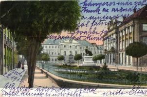 Szombathely, Templom tér és Szily szobor (EK)