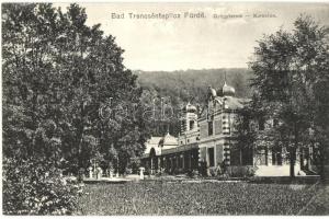 5 db régi városképes lap, 4 felvidéki és 1 cseh, Ceske Budejovice, Lublófürdő, Bártfafürdő, Beszterc...