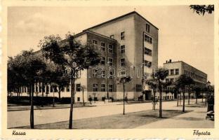 Kassa, Kosice - 9 db régi városképes lap / 9 pre-1945 town-view postcards