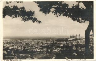 Pozsony, Pressburg, Bratislava - 5 db régi városképes lap / 5 pre-1945 town-view postcards