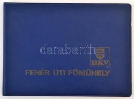 Fehérvári úti főműhely. Szerk.: Lányi György. Bp., 1972, Uvaterv. Spirálfűzött, műanyag védőborítóba...