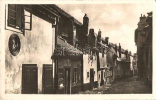 Praha, Prague, Prag - 4 db régi városképes lap / 4 pre-1945 town-view postcards