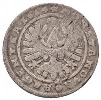 Német Államok / Szilézia-Liegnitz-Brieg 1664. 15kr Ag "Krisztián" (5,98g) T:3
German Stat...