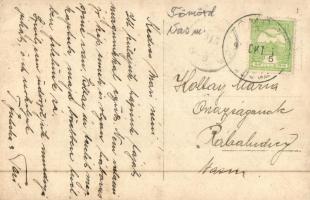 1915 Tömörd, villa kert. photo