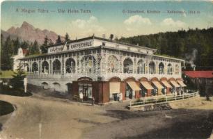 Tátra, Magas Tátra - 9 db régi városképes lap, Csorba tó, Tarpataki vízesés, Ótátrafüred / 9 pre-194...