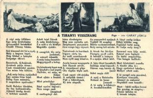 Tihany - 2 db régi városképes lap / 2 pre-1945 town-view postcards