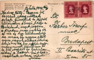 Balaton - 10 db régi képeslap, balatoni élet / 10 pre-1945 postcards