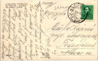 Balaton - 10 db régi képeslap, balatoni élet / 10 pre-1945 postcards