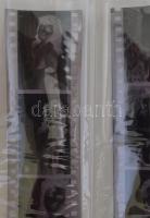 cca 1976 Szép emlékek, szép lányokról, szolidan erotikus felvételek, 27 db negatív, 24x36 mm