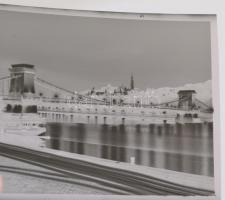 cca 1960 és 1970 között, budapesti városképes felvételek, 13 db szabadon felhasználható negatív, 6x6...