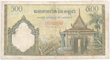Kambodzsa 1972. 500R T:III-
Cambodia 1972. 500 Riels C:VG
Krause  14.d