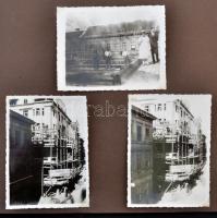cca 1935 "Építkezések 1927-1935", fényképek az Ast Ede és Társai Vasbetonépítési Rt. építk...