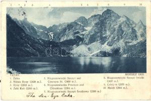 Tátra - 4 db régi városképes lap, vegyes minőség / 4 pre-1945 town-view postcards, mixed quality