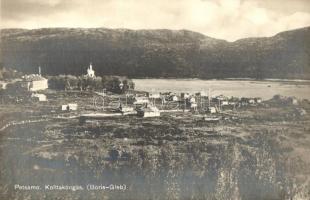 10 db régi finn városképes lap / 10 pre-1945 Finnish town-view postcards, Helsinki, Petsamo