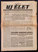 1923 Az Új élet c, újság induló száma