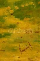 Neogrády jelzéssel: Nyár, olaj, vászon, 60,5×80,5 cm