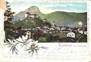 Kufstein (Tirol); vom Calvarienberg. Floral (surface damage)